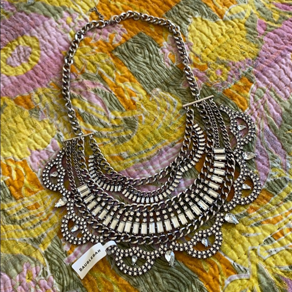 BaubleBar bib necklace